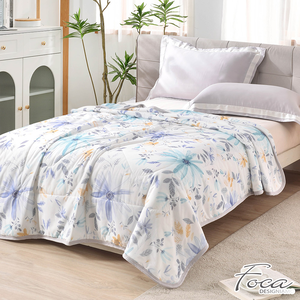 [LY SHIN BEDDING] FOCA Moxia | Antibacterial silver ion anti-cold gauze quilt/four seasons quilt 150x200cm 