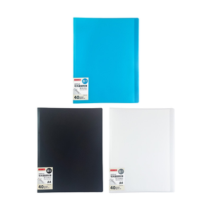 A4 Expandable Display Book, 40 Pockets &ndash; Blue 