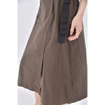 (L) t parts質感開岔工裝綠色長裙二手衣, , large