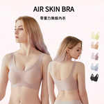 【A＆R】AIR SKIN BRA零重力無痕大尺碼-寬肩帶-粉,M, 粉, large