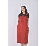 (S) style by shez韓牌吊帶紅色洋裝二手衣, , large
