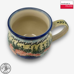 【SOLO Vintage】Cerraf Polish Pottery 350ml Mug Song of Wildflowers Series Made in Poland, , large