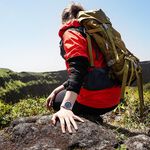 CASIO 卡西歐 PROTREK 戶外多功能太陽能電波手錶 登山錶 氣壓高度溫度 PRW-35-7, , large