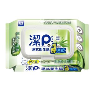 優生潔P濕式衛生紙-植萃清新40抽