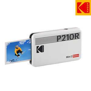 [KODAK 柯達] P210R 即可印口袋相印機(內附八張相紙)加贈30張相紙-白