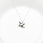 【Angel & Me】展翅 飛翔 小鳥 s925 純銀 項鍊 生日 聖誕節禮物, , large