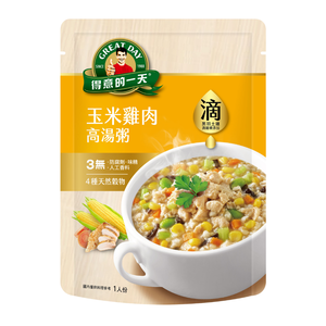 Great Day Corn and chicken congee
