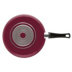 蓋瑞廚物【義大利PIARDI HOME BORDO' 24/28CM 平底煎鍋 勃根地酒紅】厚度2.5mm可IH 不沾鍋, , large