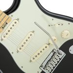 Fender AM ELITE Strat MN MYBLK 美廠 電吉他 粉亮黑【敦煌樂器】, , large
