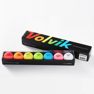 Volvik 7-Color Rainbow Golf Balls