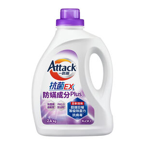 一匙靈 ATTACK 抗菌EX防螨成分PLUS洗衣精2.4kg
