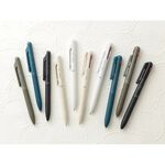 飛龍PENTEL Calme靜暮 三色輕油性筆-0.5mm黑+紅+藍(XBXAC35)米白桿, , large