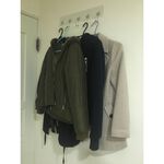 [熊好貼國際]壁掛式大五勾 免運 (SGS認證不鏽鋼)門後臥室衣帽架 無痕掛勾  耐重 衣物架 掛鉤 收納 國貨, , large