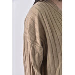 (XL) amissaV領、落肩棕色洋裝二手衣, , large