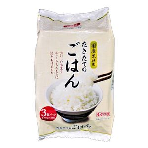 TAKANO微波越光米白飯180g*3入