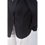 (M) wear to eat西裝寬鬆黑色外套二手衣, , large