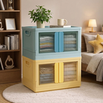 【AOTTO】32L雙開門多功能折疊收納箱-(AL-018-1), , large