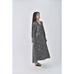 (S) natural beauty basic質感V領灰色洋裝二手衣, , large