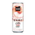 美粒果零加糖蜜桃蘇打330ml, , large