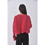 (2XL) pazzo保暖紅色毛衣二手衣, , large