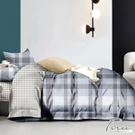 【FOCA多款任選】100%精梳純棉床包枕套組(單/雙/加), , large