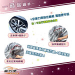 【蓋方便】3D銀格《車頂半罩》台灣製 保護隱私強效隔熱加厚防水耐曬耐酸雨（馬自達 CX9 展示）, , large