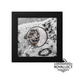 SNOW LEOPARD Wild Mongolia 3 Oz Silver Coin 2000 Togrog Mongolia 2024, , large