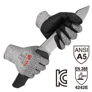Cut A5 Metal fabric Cut Resistant Gloves