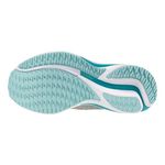 Mizuno Wave Rider 28 Sw 女 慢跑鞋 超寬楦 彈力 支撐 緩震 灰 橘綠 [J1GD240672], , large