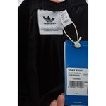 (L) 【范姜彥豐私服】adidas高腰男裝運動棉質直筒黑色長褲二手衣, , large