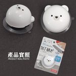 日本進口白熊吸盤式附蓋磨刀架-2入, , large