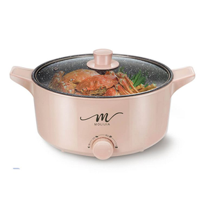 【MOLIJIA】5L-M21 Multifunctional Non-stick Electric Hot Pot - Lotus Root Powder