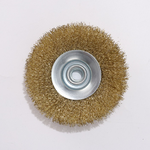 4吋蝶型鋼絲輪 鋼絲輪 砂輪機 蝶形鋼刷 除鏽刷 拋光刷 除鏽 拋光 去漆 手持砂輪機, , large