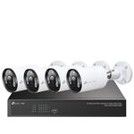 TP-LINK 昌運監視器組合 VIGI NVR1008H-8MP 8路主機+VIGI C345 全彩槍型網路攝影機*4, , large