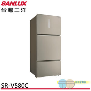 SANLUX 580L Inverter 3-Door Refrigerator SR-V580C