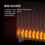 【Leo手機周邊專賣店】DIKE戴克 機械式油燈恆溫電暖器 / HLE600WT / 11葉片, , large