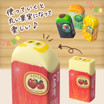 【龍品文創】PLUS 水果橡皮擦~第二彈-一個入-黃-36725鳳梨, , large