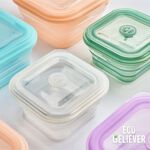 [JC ECO BELIEVER]鉑金食品級矽膠保鮮盒 台灣食藥署合格 保鮮盒 折疊保鮮盒 折疊便當盒 微波保鮮盒 矽膠便, , large