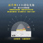 [Honey Comb]雲朵LED54W遙控調光調色臥室吸頂燈 綠色(V1913), , large