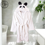 【Solo Vintage】Bathrobe Panda White, , large