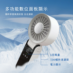 ROMEO Rechargeable Handheld Cooling Fan with Ice Plate &ndash; Portable Mini Fan, , large