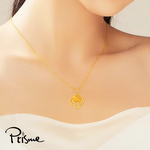 【Prisme Gold】母親節限定 馨情盛放黃金項鍊 任選 (金重約0.13錢&plusmn;0.03) 贈禮盒, , large