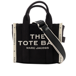 MARC JACOBS THE JACQUARD TOTE 雙色小款托特包/黑色/米色, , large