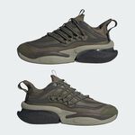 Adidas Alphaboost V1 男 慢跑鞋 運動 路跑 訓練 反光 緩震 耐磨 愛迪達 綠 [IG3129], , large