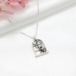 【Angel & Me】貓咪的星空夜 s925 純銀 星星 月亮 項鍊 聖誕禮物, , large