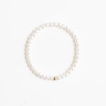 【18K金手鍊】A'jane 18K金 晨曦之珠 珍珠手鍊 A052503-004, , large