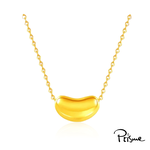 【Prisme Gold】黃金項鍊 相思豆 豆子 項鍊 (金重：約0.02錢±0.01), , large