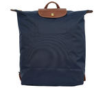 LONGCHAMP Le Pliage Original M 再生帆布中型折疊後背包/海軍藍, , large