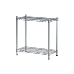 【Y HOUSE】60x30x60cm Lightweight Two-layer Iron Rack Iron Rack Shelf-Electroplating, , large