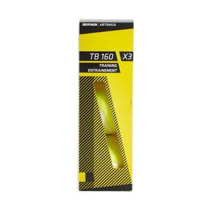 迪卡儂3入網球TB160-黃色